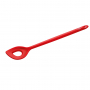 KUCHENPROFI Trend 30,5 cm czerwona - łyżka kuchenna silikonowa z otworem