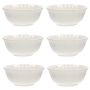 LA PORCELLANA BIANCA Ducale 6 szt. - salaterki / miseczki porcelanowe