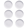 LA PORCELLANA BIANCA Essenziale Gourmet 17 cm 6 szt. - talerze deserowe porcelanowe