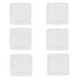 LA PORCELLANA BIANCA Florentina 26,5 x 26,5 cm 6 szt. - talerze obiadowe płaskie porcelanowe