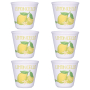 LA PORCELLANA BIANCA Liquorelli Limoncello 75 cm 6 szt. - kieliszki na likier porcelanowe