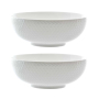 LA PORCELLANA BIANCA Momenti 22 cm 2 szt. - miski / salaterki porcelanowe