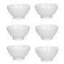 LA PORCELLANA BIANCA Pieve 8 cm 6 szt. - miski / salaterki porcelanowe