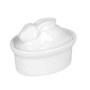LA PORCELLANA BIANCA Terrine 10 x 7 cm - naczynie żaroodporne do zapiekania porcelanowe