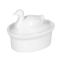 LA PORCELLANA BIANCA Terrine 10 x 7 cm - naczynie żaroodporne do zapiekania porcelanowe