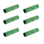 Łączniki proste do tyczek plastikowe STRAIGHT ZIELONE 11 mm 6 szt.