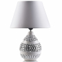 Lampa stołowa ceramiczna MONDEX LARA JET BIAŁA