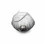 Lampion dekoracyjny druciany metalowy MONDEX CEDRIC OMBRE CZARNY 15 cm