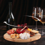 Lazy Susan / Deska do serwowania serów i przekąsek obrotowa bukowa FLORINA LUX 35 cm