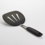 OXO Good Grips Flex 30,5 cm czarna - łopatka kuchenna ażurowa silikonowa