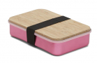 BLACK BLUM Sandwich On Board różowy - lunch box aluminiowy