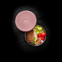 LURCH Lunch 0,55 l różowa - lunch box / śniadaniówka ze stali nierdzewnej
