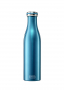 LURCH Thermal 0,75 l niebieska - termos / butelka termiczna ze stali nierdzewnej