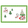 Mata stołowa / Podkładka na stół świąteczna XMAS TREE 43 x 28 cm