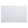 Mata stołowa / podkładka na stół z polipropylenu BASIC KITCHEN INES SZARO-BEŻOWA 43,5 X 28,2 cm