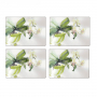 Mata stołowa / Podkładki na stół korkowe CALA HOME ORCHID WIELOKOLOROWE 4 szt.