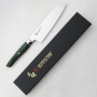 MCUSTA Zanmai Green Revolution 18 cm - nóż japoński Santoku ze stali nierdzewnej