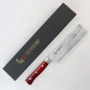 MCUSTA Zanmai Pro Flame 16,5 cm - nóż japoński Nakiri do warzyw ze stali damasceńskiej