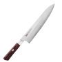 MCUSTA Zanmai Supreme Ripple 24 cm - japoński nóż szefa kuchni ze stali nierdzewnej