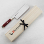 MCUSTA Zanmai Ultimate Aranami 16,5 cm - nóż japoński Nakiri do warzyw ze stali nierdzewnej
