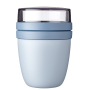 MEPAL Ellipse Nordic Blue 0,42 l - lunch box / śniadaniówka plastikowa