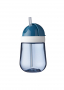 MEPAL Mio Deep Blue 300 ml granatowy - kubek dla dzieci plastikowy ze słomką