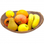 Misa na owoce z drewna mango FRUIT WOOD 27,5 x 30 cm