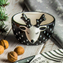 Miseczka / Salaterka świąteczna porcelanowa FLORINA 12,5 cm