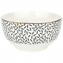 Miska / Salaterka porcelanowa FLORINA BLACK AVENUE ASTORIA 13 cm