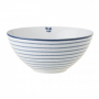 Miska / Salaterka porcelanowa LAURA ASHLEY CANDY STRIPE NIEBIESKA 0,72 l