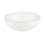 Miska / Salaterka porcelanowa MARIAPAULA MODERNA GOLD 17 cm