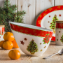 Miseczka / Salaterka świąteczna porcelanowa MERRY CHRISTMAS 1,5 l