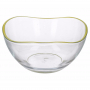 Miska / Salaterka szklana GLASMARK FALA ŻÓŁTA 0,3 l