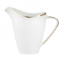 Mlecznik / Dzbanek do mleka porcelanowy MARIAPAULA MODERNA GOLD 250 ml