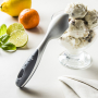 MOHA Gelati 19 cm czarna - gałkownica / łyżka do lodów metalowa