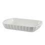 LA PORCELLANA BIANCA Pieve 40 x 26 cm - naczynie żaroodporne do zapiekania porcelanowe