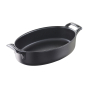 REVOL Belle Cuisine Noir 0,4 l - naczynie żaroodporne do zapiekania porcelanowe