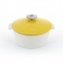REVOL Ma Revolution 2,9 l żółte – naczynie żaroodporne do zapiekania porcelanowe