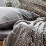 Narzuta na łóżko / pled bawełniany SODHAL MOSAIC 170 x 130 cm