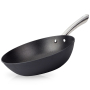 NAVA Atlas 28 cm - patelnia / wok żeliwny