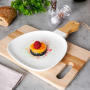NAVA Terrestrial 34,5 x 21,5 cm - talerz do serwowania przekąsek porcelanowy
