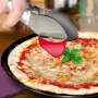 Nóż do krojenia pizzy ze stali nierdzewnej ze szczypcami I GENIETTI 7 cm