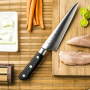 Nóż do mięsa ze stali nierdzewnej TOJIRO DP3 GARUSAKI 18 cm