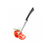 GEFU Senso 24,5 cm czarny - nóż do pomidorów ze stali nierdzewnej