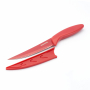 TESCOMA Presto Tone 13 cm czerwony - nóż do warzyw i owoców ze stali nierdzewnej