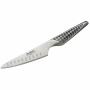 Nóż Santoku ze stali nierdzewnej GLOBAL SERIA GS ŻŁOBIONY 13 cm