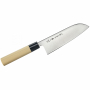 TOJIRO Zen Japan 16,5 cm - nóż japoński Santoku ze stali nierdzewnej