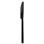 Nóż stołowy ze stali nierdzewnej PIANO BLACK 23,5 cm