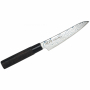 Nóż uniwersalny ze stali nierdzewnej TOJIRO SHIPPU BLACK CZARNY 13 cm