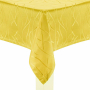 Obrus na stół plamoodporny poliestrowy JEDEKA YELLOW ŻÓŁTY 130 x 180 cm